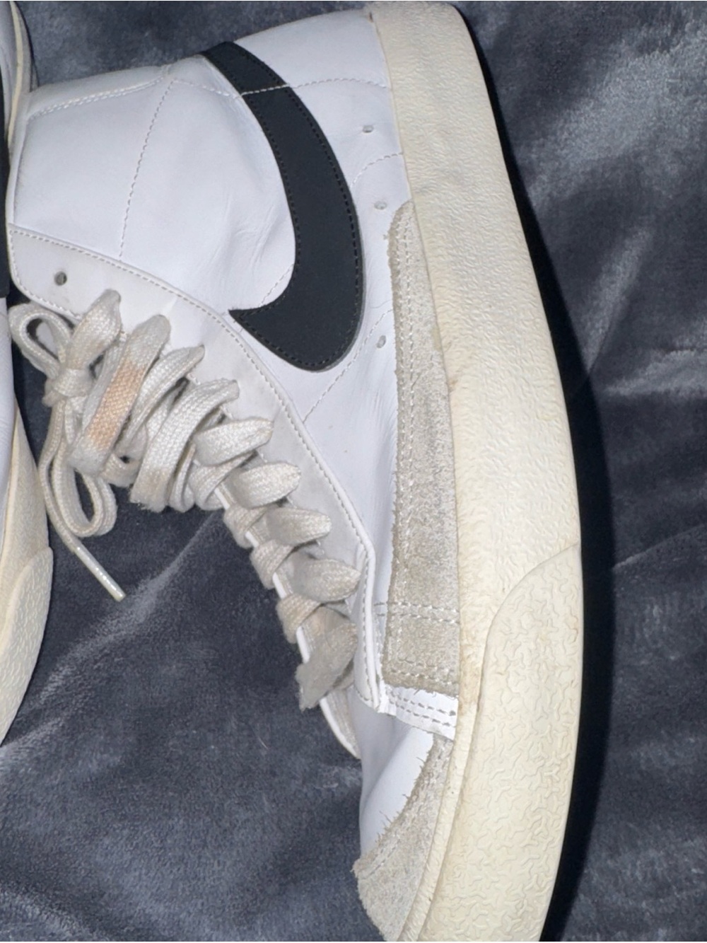 Nike Mens Blazer Mid 77 Vintage Athletic Shoes Sneakers Size 11 BQ6806-100 - Picture 6 of 10